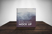 SALE - Square Book Cover Mockup, a Print Template by attraax (Thumbnail 3 of 4)
