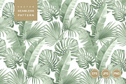 Vector pattern. Tropical leaves., a Pattern Graphic by Anna Smirnova (Thumbnail 1 of 6)