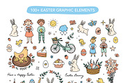 Easter Doodles, an Illustration by Redchocolate (Thumbnail 2 of 9)
