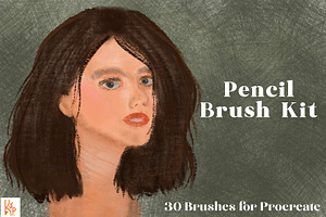 Pencil Brushes for Procreate