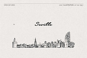 Spain Skylines, a Work Illustration by TheMountBirdStudio (Thumbnail 7 of 9)