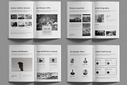 Modern Art Book Layout Template, a Brochure Template by MightyDesign (Thumbnail 2 of 6)