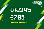 Ztinger - Sports Font, a Sans Serif Font by Dhabee (Thumbnail 5 of 9)