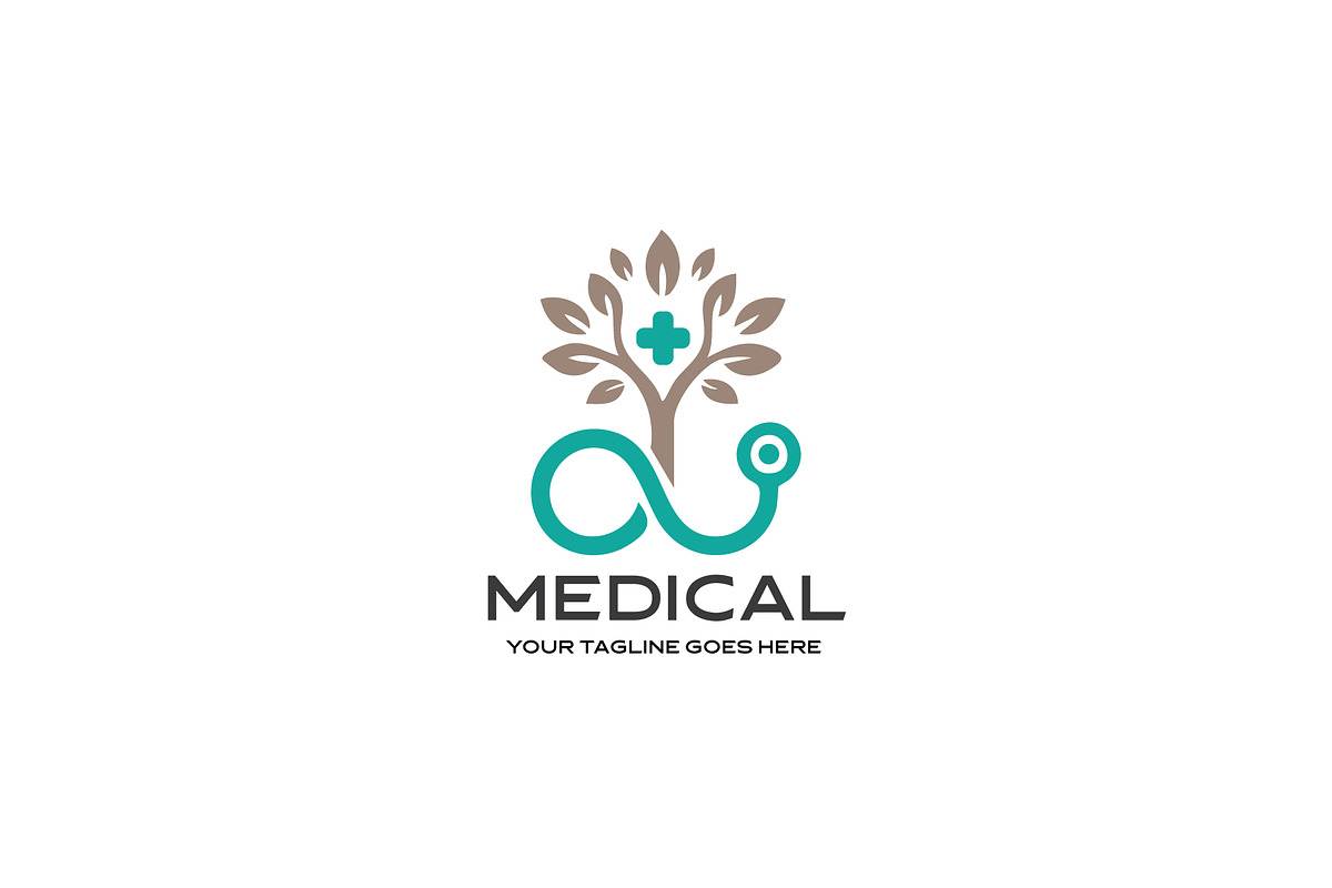 Medical Tree Stethoscope Logo, a Branding & Logo Template by YUDesignStore (Photo 1 of 9)