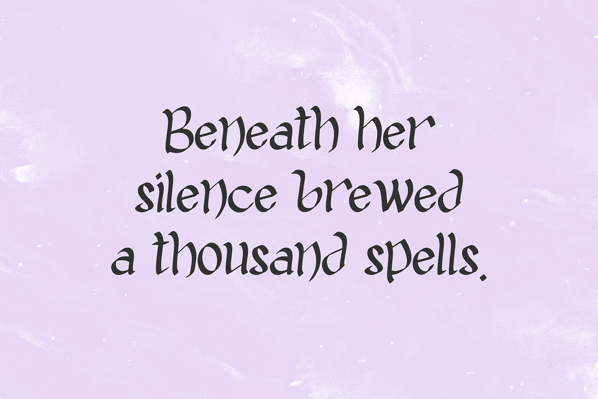 Witchlore Display Font, a Handwritten Font by Beck McCormick (Photo 4 of 10)