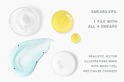 Cosmetic transparent smears, an Object Graphic by Olha Kozachenko (Thumbnail 2 of 5)
