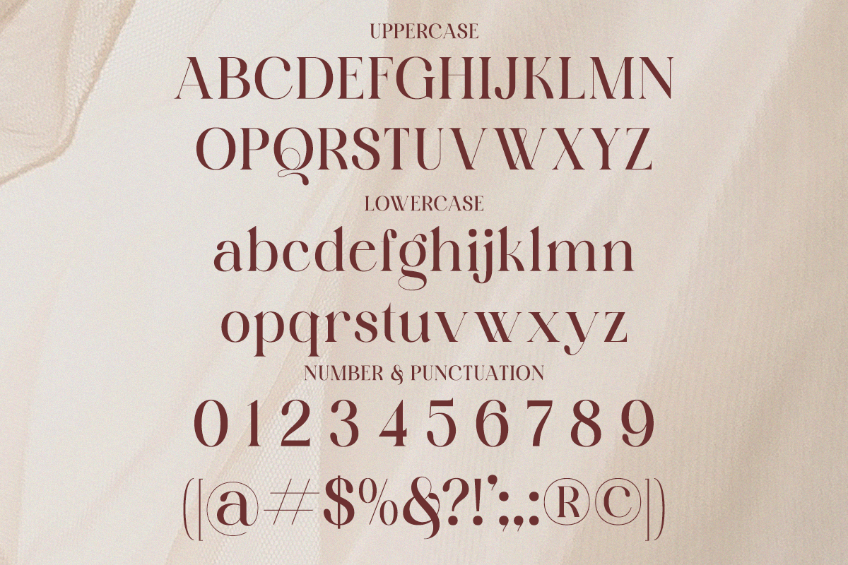Lemedril - Elegant Modern Stylish, a Serif Font by Qweera Studio (Photo 12 of 12)