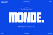 Condexa | Geometric Display Variable, a Sans Serif Font by Hasbi Creative (Thumbnail 8 of 9)