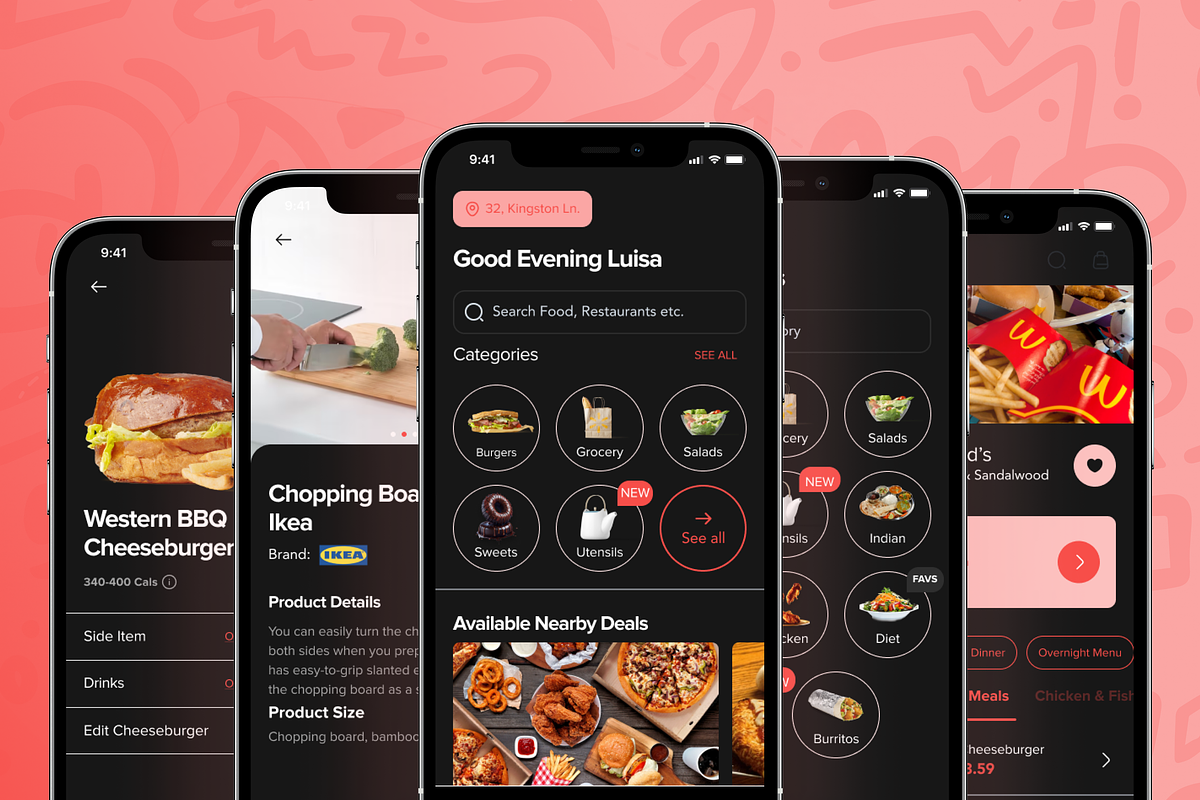 Food Delivery App | UI Kit, an UI Kit Template by MUIs (Photo 3 of 3)