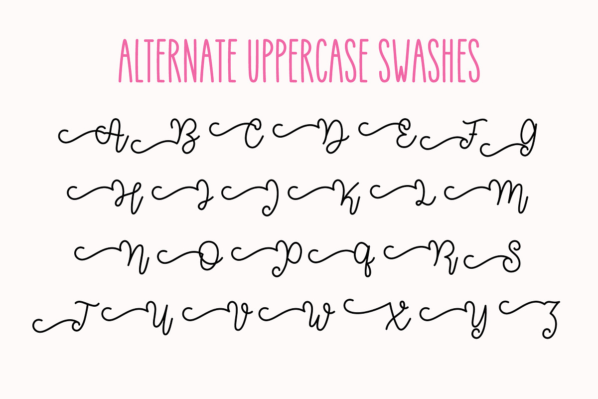 Hello September Font Duo, a Handwritten Font by Miss Tiina (Photo 8 of 10)