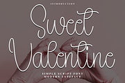 Sweet Valentine, a Handwritten Font by InermediaSTUDIO (Thumbnail 1 of 8)