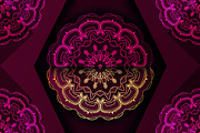 Mandala Circular Pattern Vector Pack, a Background Graphic by NJ Himel (Thumbnail 52 of 95)