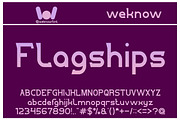 Salute font, a Font by weknow (Thumbnail 2 of 5)