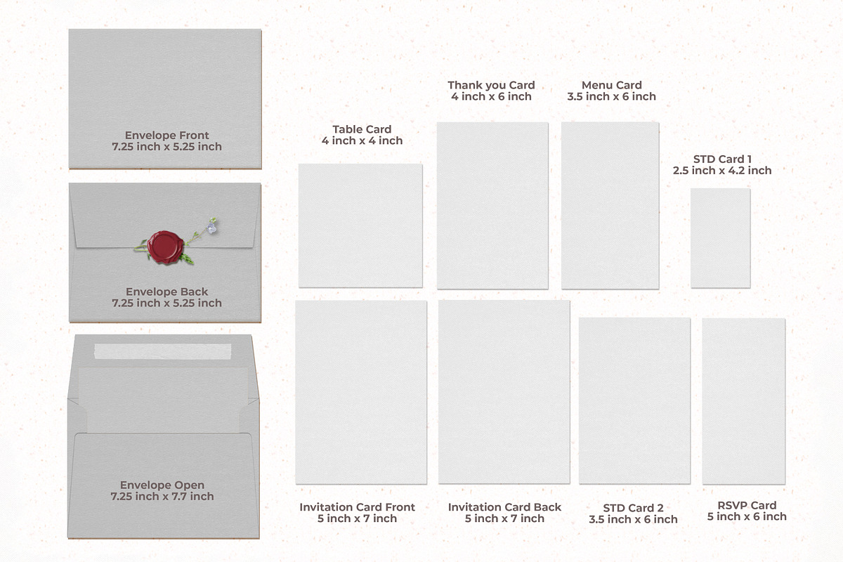 Wedding Mockup All Scenes, a Print Template by Harmonais Visual (Photo 10 of 12)