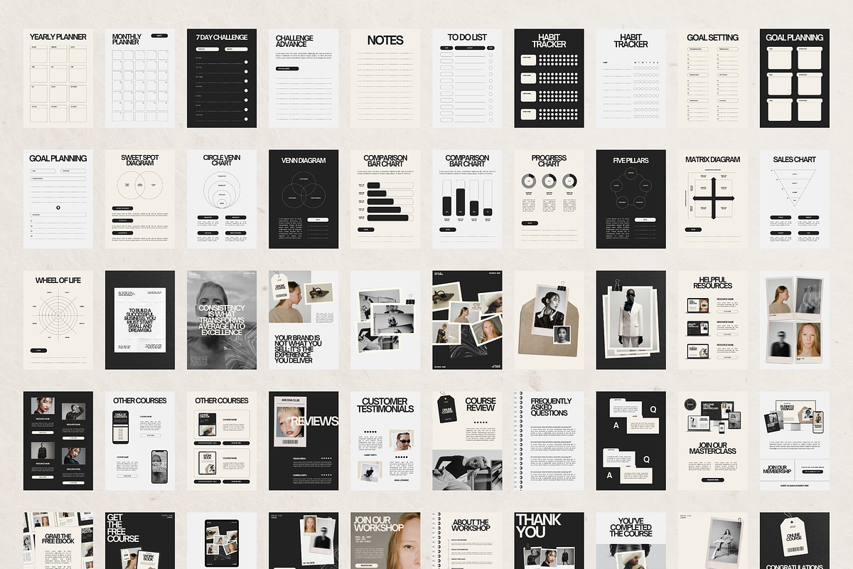 Canva Workbook Template for Coaches, a Magazine Template by Branding Babe Co. (Photo 8 of 10)
