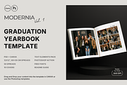 Editorial Senior Yearbook Template, a Brochure Template by ArealPro (Thumbnail 3 of 10)