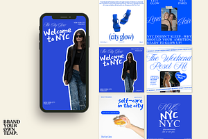Podcast Canva Templates Aesthetic