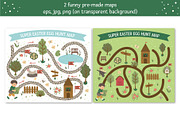 Easter egg hunt map creator, an Illustration by Lexi Claus (Thumbnail 5 of 8)
