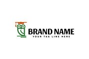 Owl with toga hat logo design, an Object Graphic by nicemorning (Thumbnail 3 of 5)