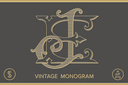 EJ Monogram JE Monogram, a Branding & Logo Template by Shuler Studio (Thumbnail 1 of 6)