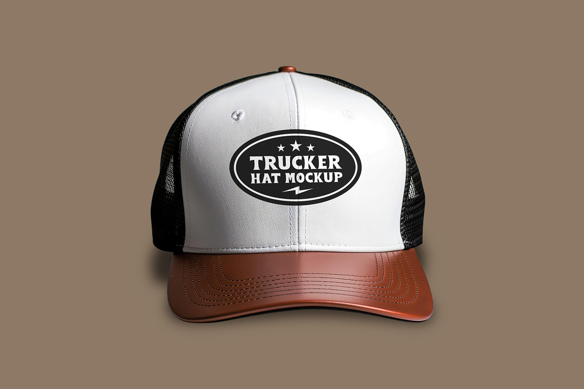 Trucker Hat Mockup, a Hat Mockup by sweetmaroon.studio
