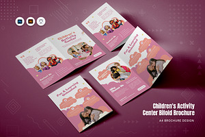 Children's Activity Bifold Brochure, a Brochure Template by Fannan Studio