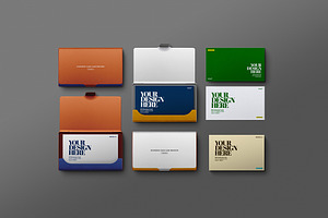 Business Card Case Mockup Metal, a Product Mockup by Avelina Studio