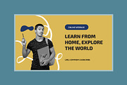 Education - Youtube Thumbnail, a Social Media Template by hekenostudio (Thumbnail 5 of 8)