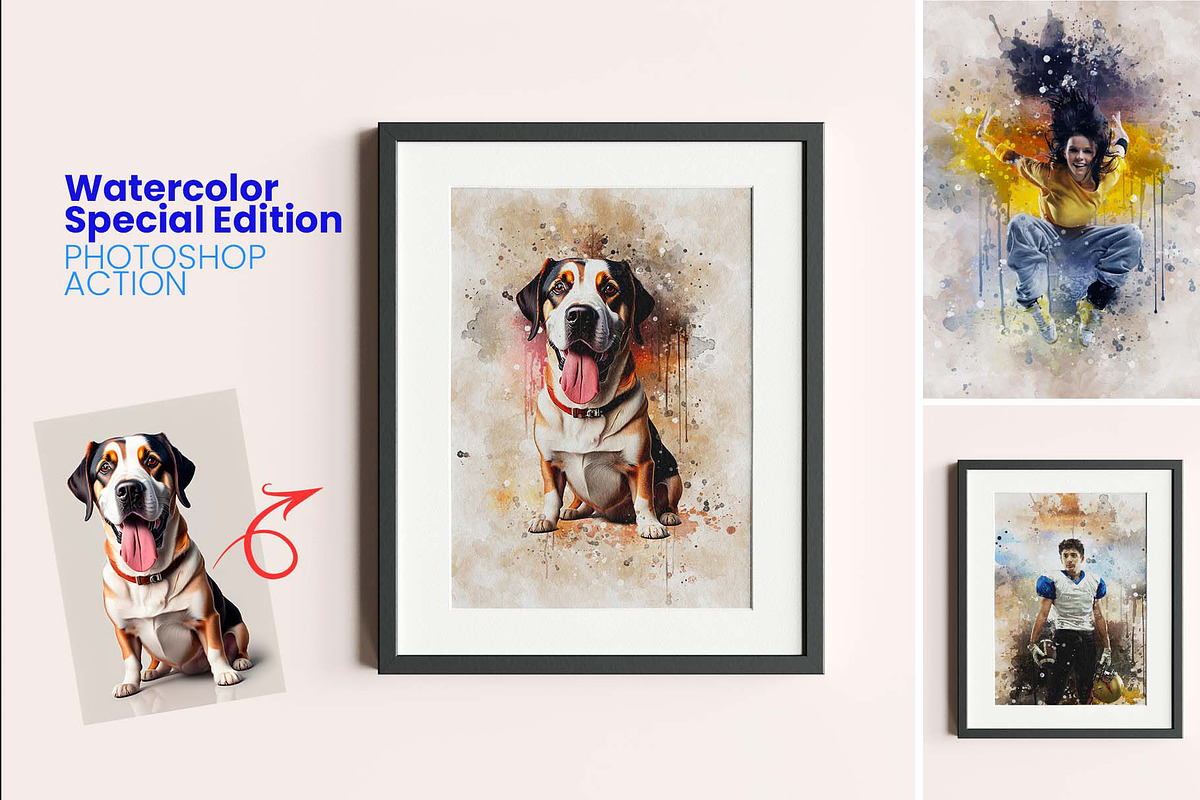 Watercolor Special Edition Action, an Action Add-On by MRI STUDIO (Photo 1 of 16)