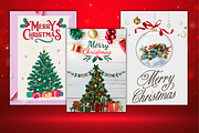 Merry Wishes Christmas Cards Canva, a Card Template by WynterLife Studio (Thumbnail 3 of 4)
