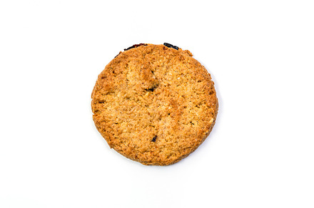 Milk Cookie with Raisin, a Background Photo by wr7 Media