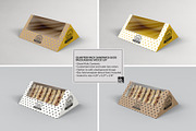 Quarter Pack Sandwich Box Mockup, a Packaging Mockup by INCDesign (Thumbnail 2 of 5)