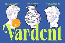 Vardent Modern Display Serif Font