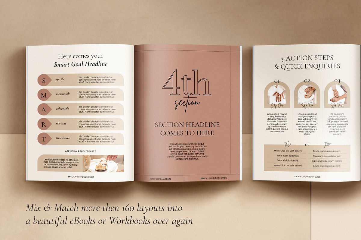 4 in 1 Course Creator Bundle CANVA, a Magazine Template by Mirazz (Photo 15 of 50)