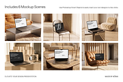 Aesthetic MacBook Mockup Set, a Mac Mockup by The Noma Studio (Thumbnail 2 of 7)