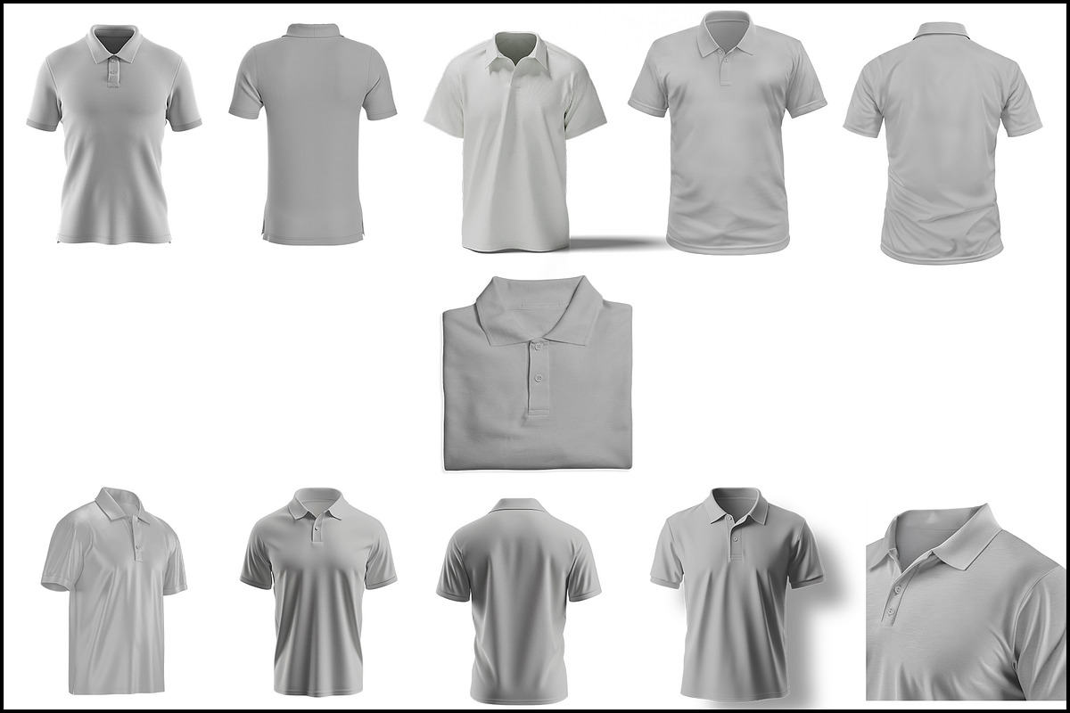 Polo Shirt Mockup, a Shirt Mockup by GraphicsPixel (Photo 2 of 13)
