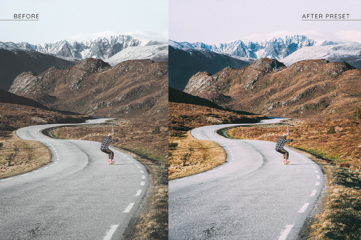 33 Cinematic Film Lightroom Presets, an Action Add-On by Mongato Goods (Photo 7 of 15)