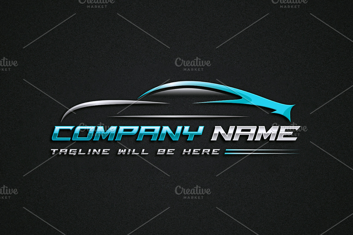 Modern Car Logo, Sports Car Logo, a Branding & Logo Template by Nahid Hasan Nilim (Photo 3 of 7)