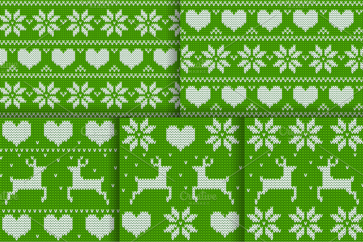 Set of 27 Christmas seamless pattern, a Pattern Graphic by Tori Design (Photo 3 of 4)