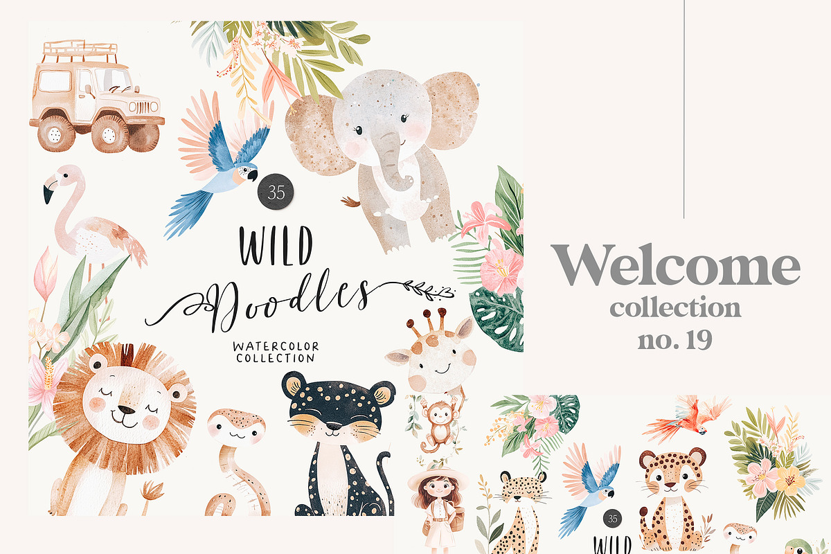 Wild Critters Library - BUNDLE, an Animal Illustration by Isabelle Salem (Photo 22 of 24)
