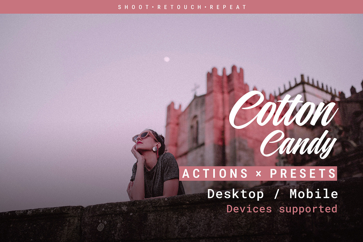 Cotton Candy - Actions and Presets, a Preset Add-On by Hydrozi Presets (Photo 1 of 16)