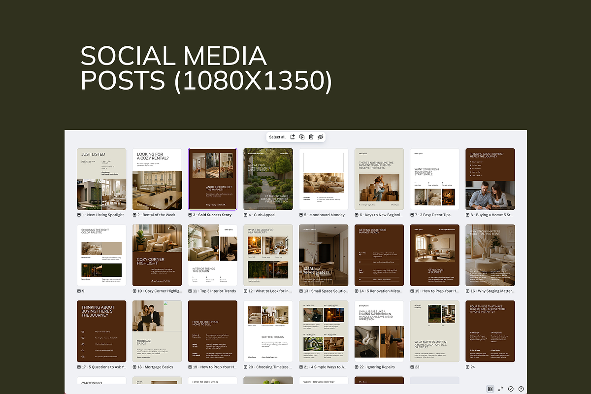60 Canva Social Media Bundle, a Social Media Template by AnaGrids (Photo 6 of 11)