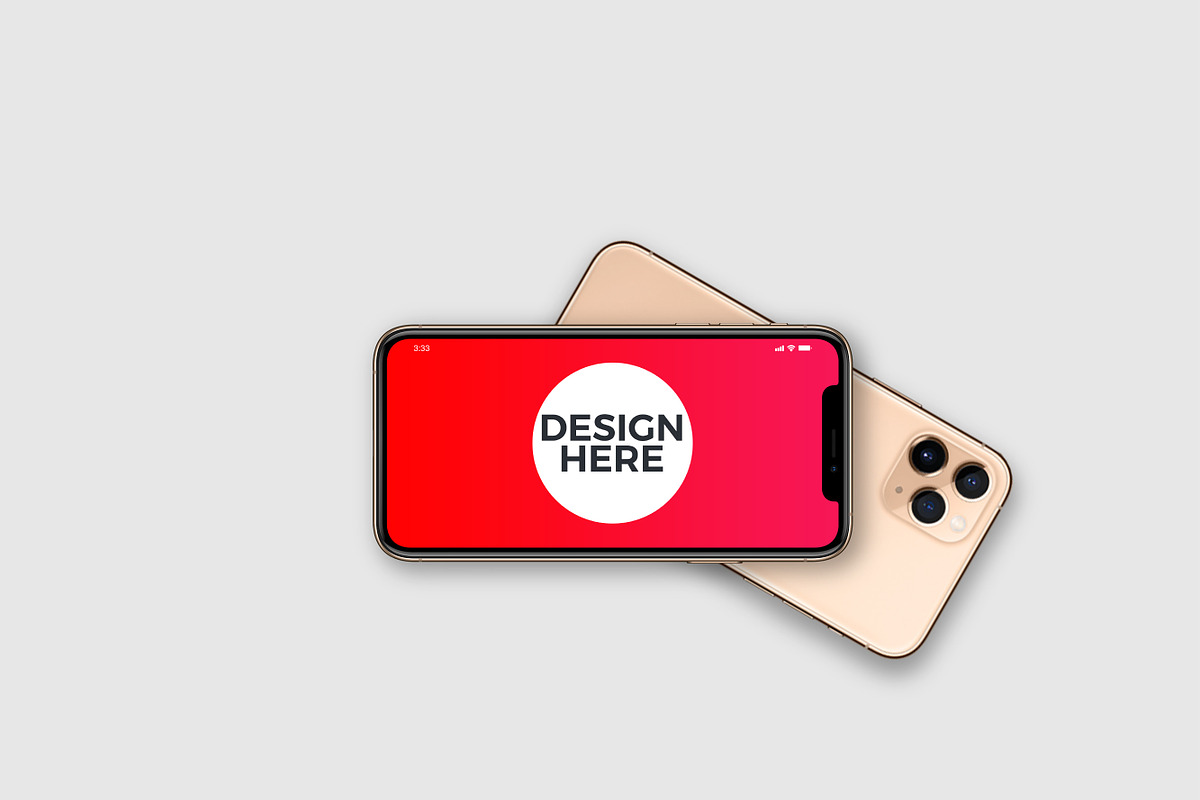 Animated iPhone 11 Pro Mockups, an iPhone Mockup by Modern Studio (Photo 4 of 6)