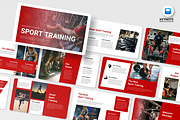 Sport Training - Keynote Template, a Presentation Template by QR Design Studio (Thumbnail 1 of 3)
