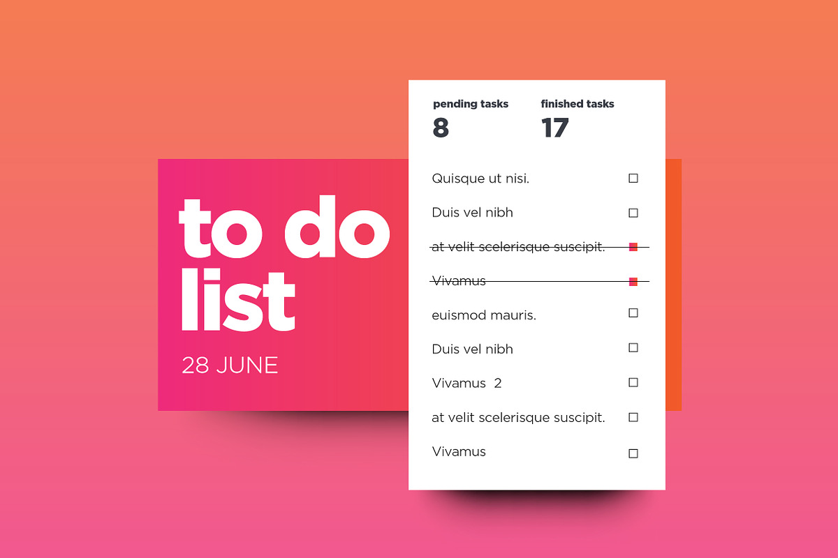 Daily UX UI Kit for App Design, a Background Graphic by Orange Graphics (Photo 6 of 6)