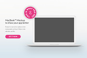 Hero / Header MacBook™ Mockup, a Mac Mockup by eppearance (Thumbnail 2 of 3)