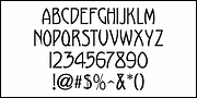 Bathing Casino, a Font by Jeff Levine Fonts (Thumbnail 3 of 5)