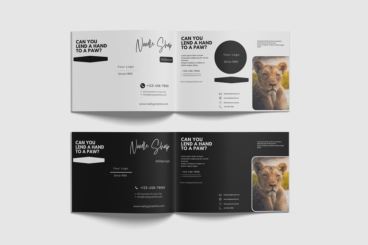 a4 Lanscape Mockup, a Books & Magazine Mockup by mahhyud (Photo 5 of 11)