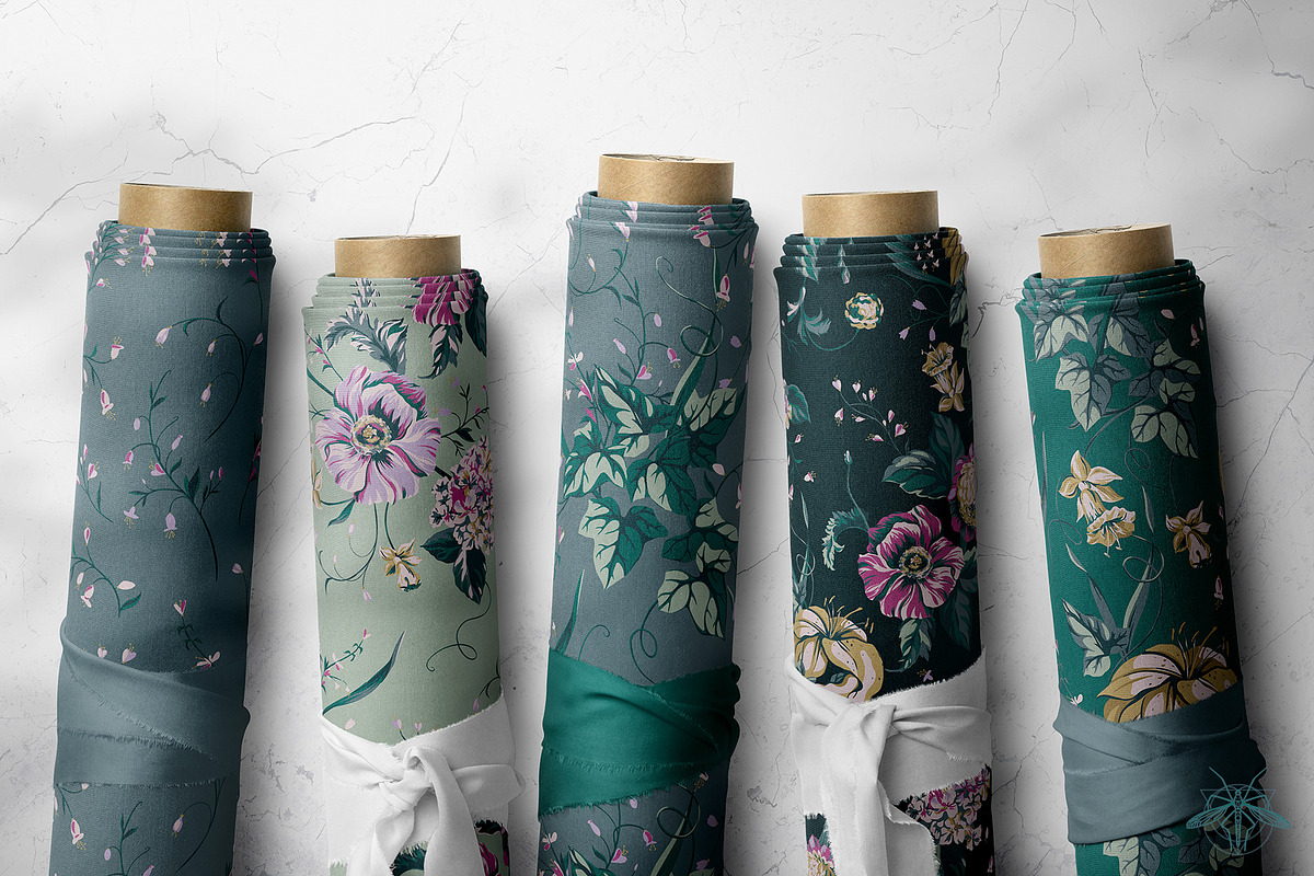 Midnight | Vector patterns set, a Pattern Graphic by Tanya Vollar (Photo 10 of 10)
