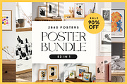 Mega Poster Bundle | 52 in 1, an Object Graphic by KetteCreate (Thumbnail 1 of 53)